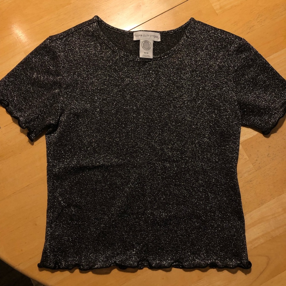 Urban Outfitters lettuce-edge shirt